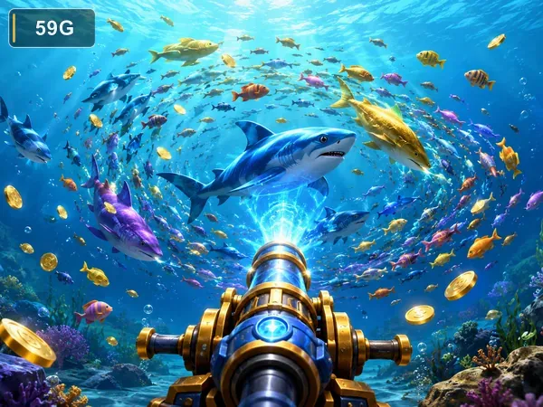 เลือก Jackpot Fishing เมื่อมองหาเกมที่เล่นง่ายและมีภาพสะดุดตา